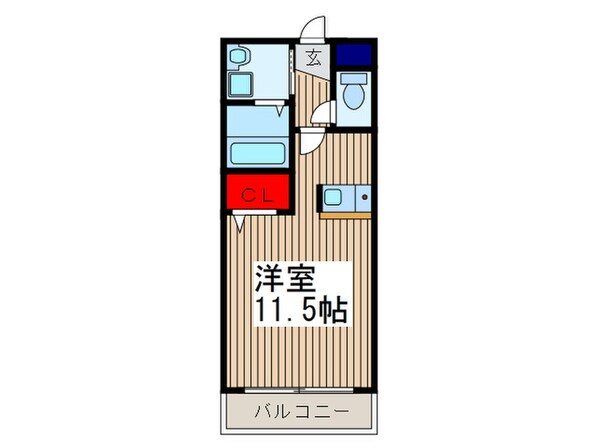 エスポワール参番館の物件間取画像